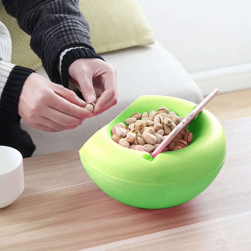 Double Layers Lazy Snack Bowl