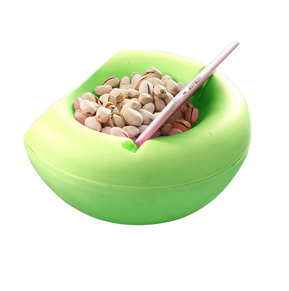 Double Layers Lazy Snack Bowl