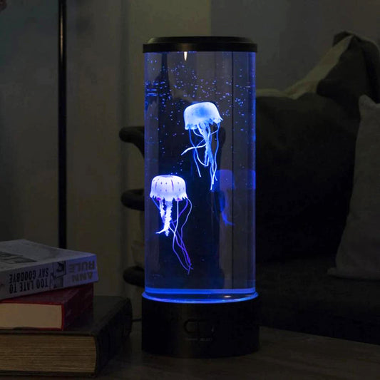 Lâmpada LED e aquário MPG Jellyfish