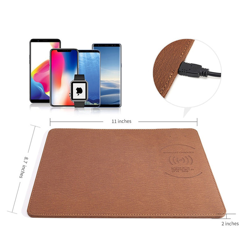 Wireless Fast Charging Mouse Pad