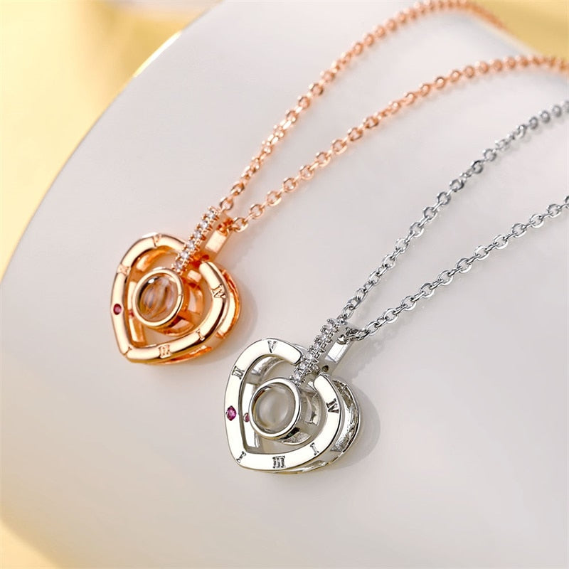 100 Love Messages Necklace