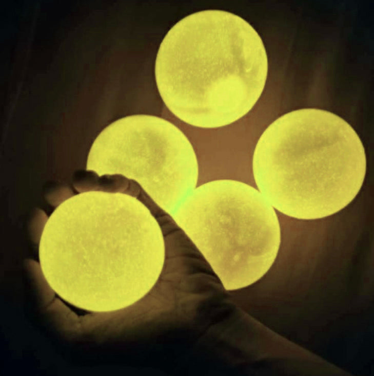 Luminescent Stress Relief Sticky Balls