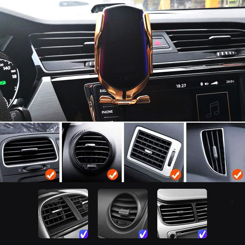 Automatic Clamping Wireless Car Charger