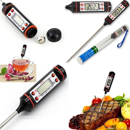 Digital Food Thermometer Kitchen BBQ Cooking Meat Temperature
