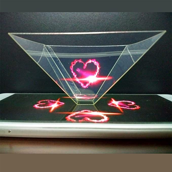 Pirâmide de holograma 3D MPG